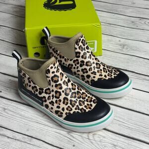 Gator Wader Camp Boots | Womens - Leopard/Aqua Size 9